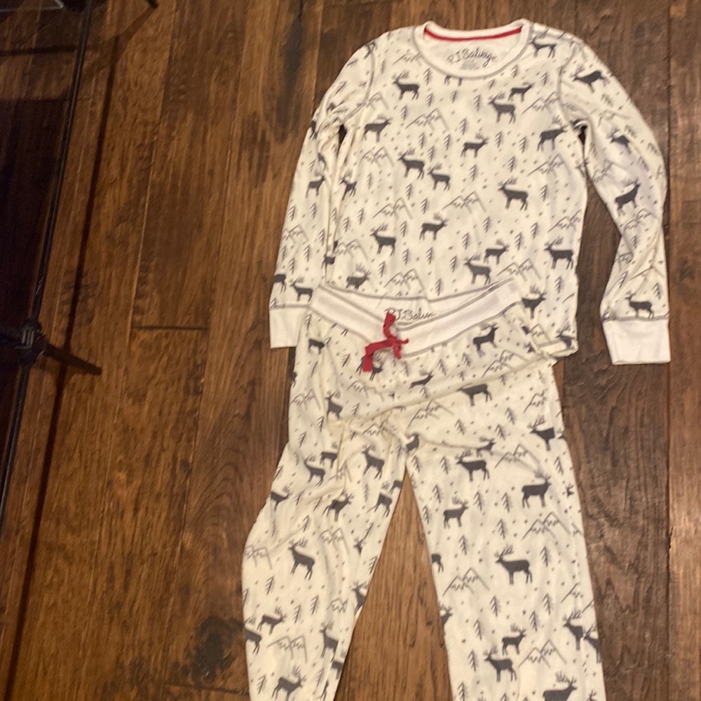 Fuzzy winter pajamas